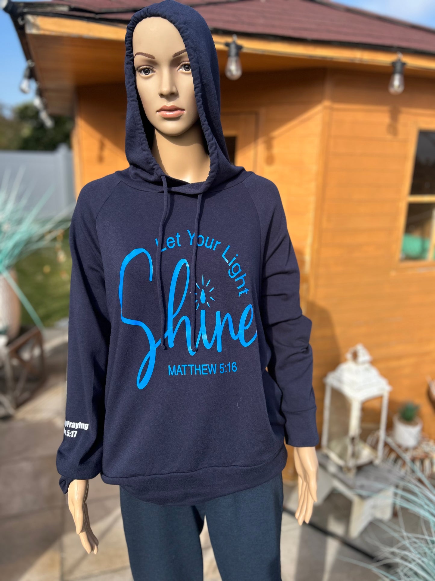 Let Your light shine hoodie