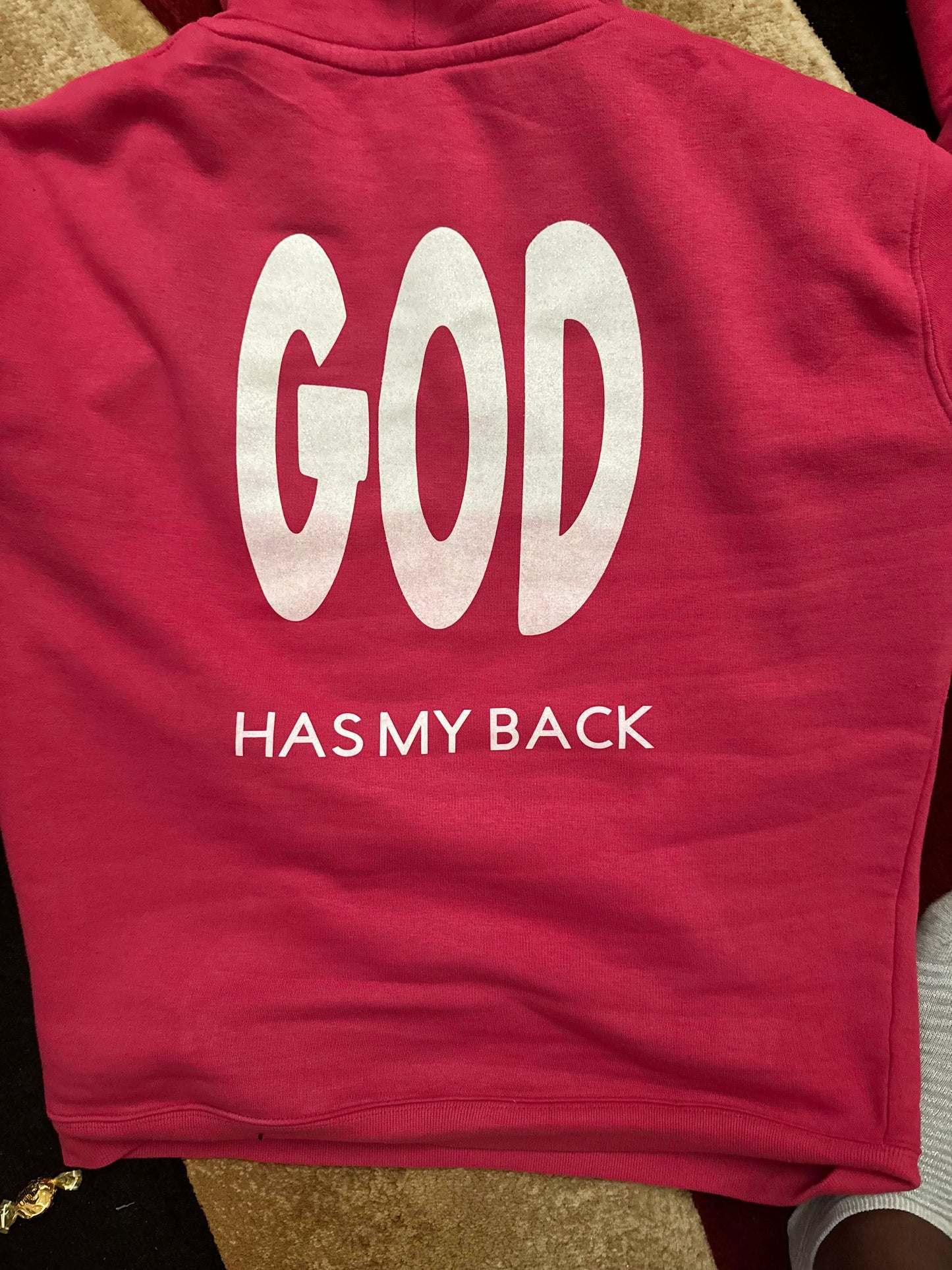 GOD Has My Back Crewneck